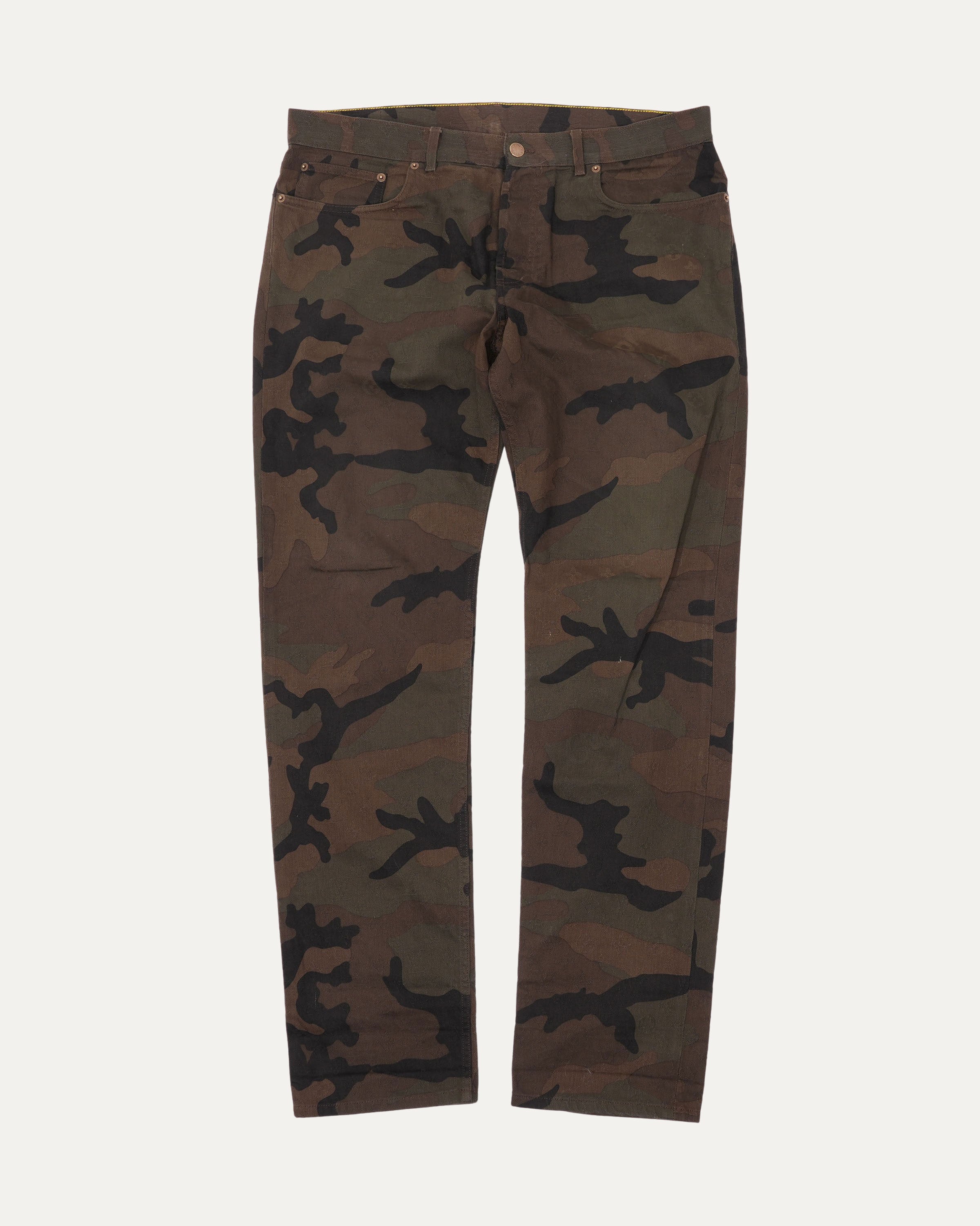 Supreme Jacquard Camouflage Monogram Jeans