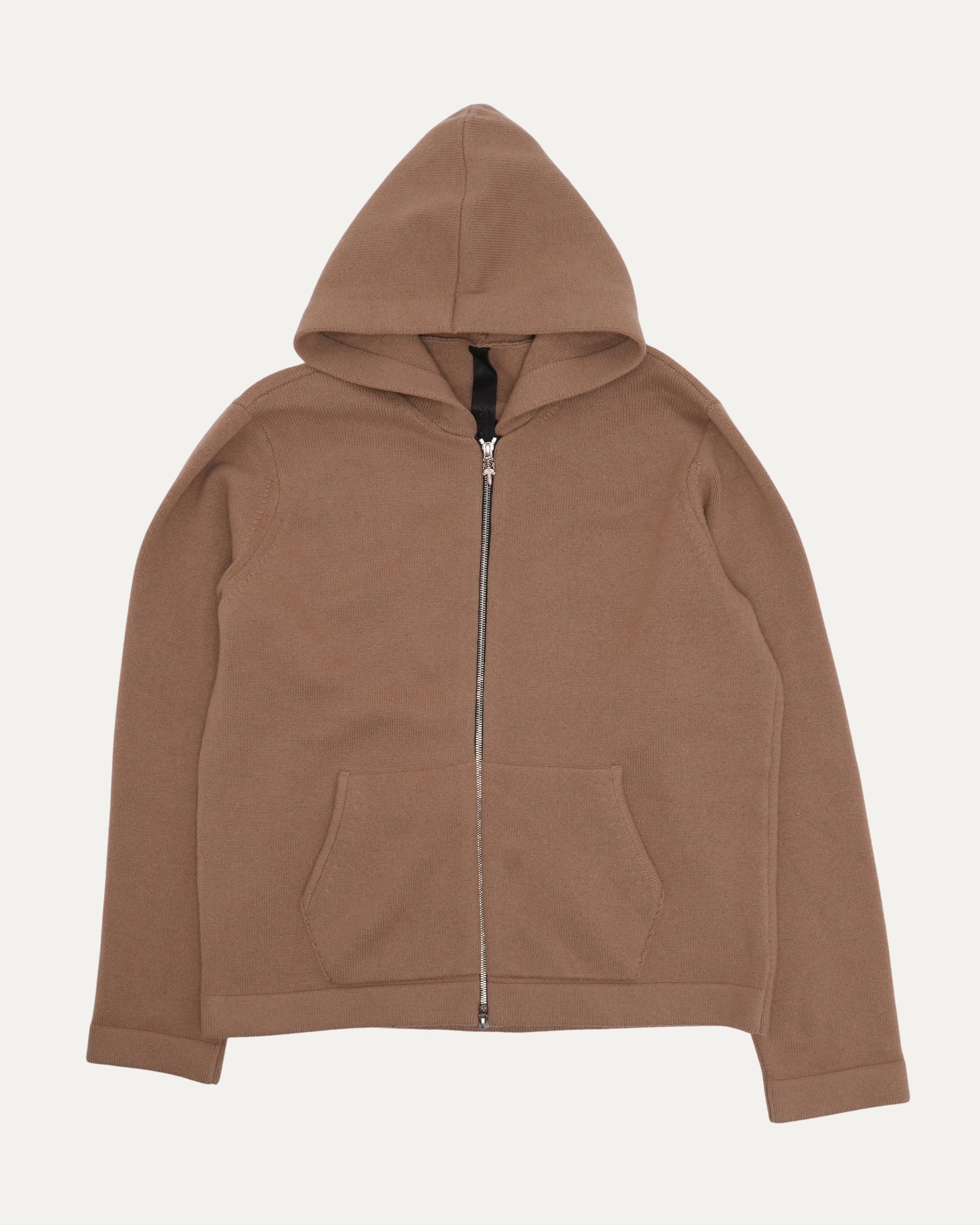 Chrome Hearts Cross Patch Cashmere Zip Up Hoodie – Justin Reed