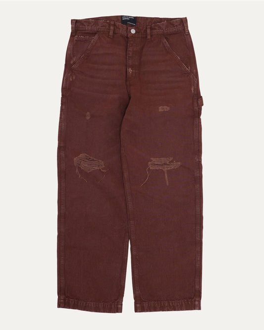 Distressed Paint Pants