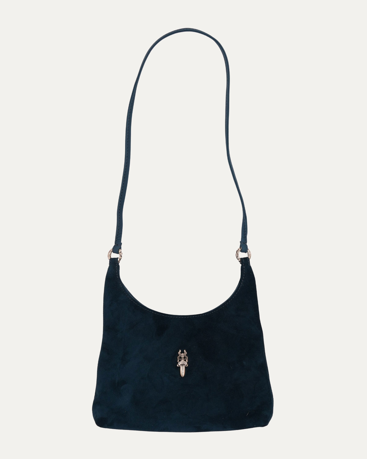 Dagger Embellished Suede Viv Bag