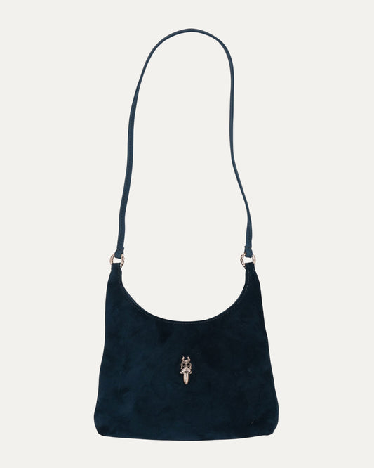 Dagger Embellished Suede Viv Bag