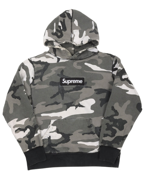 White camo 2025 supreme hoodie