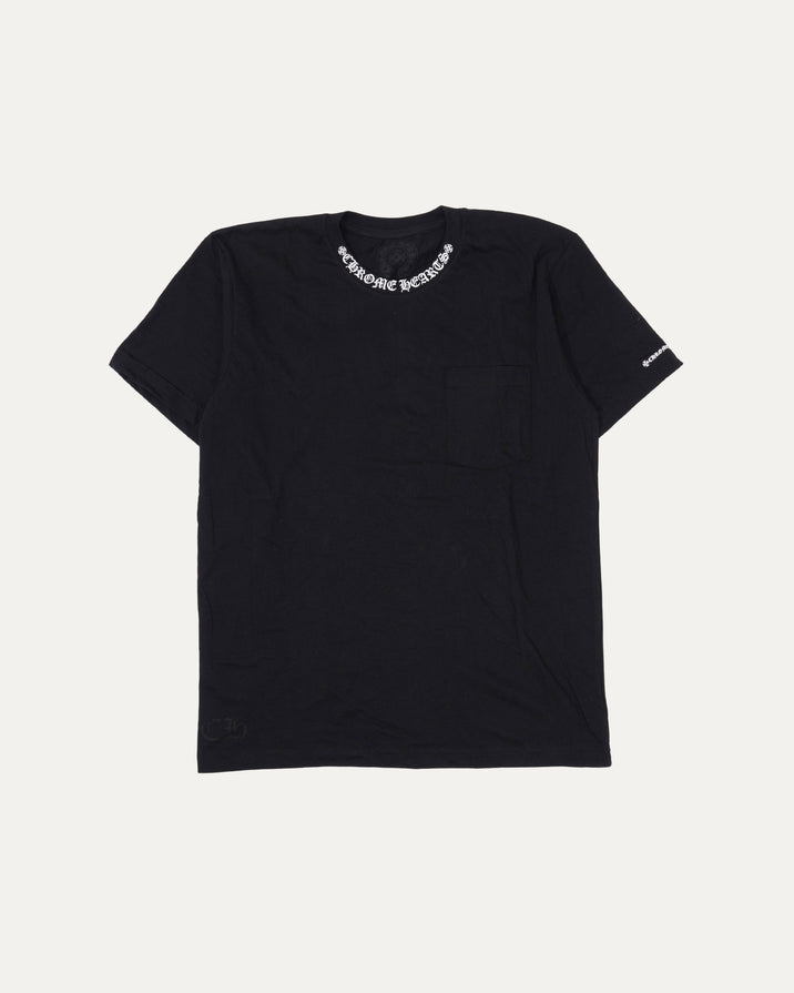 Neck Logo Pocket T-Shirt