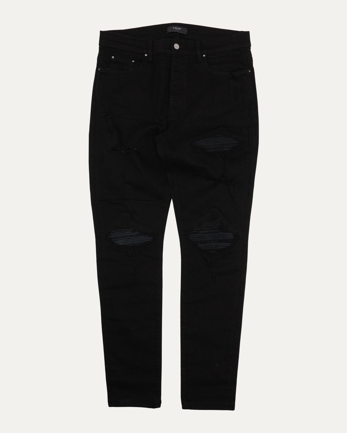 Repaired Distressed MX1 Jeans