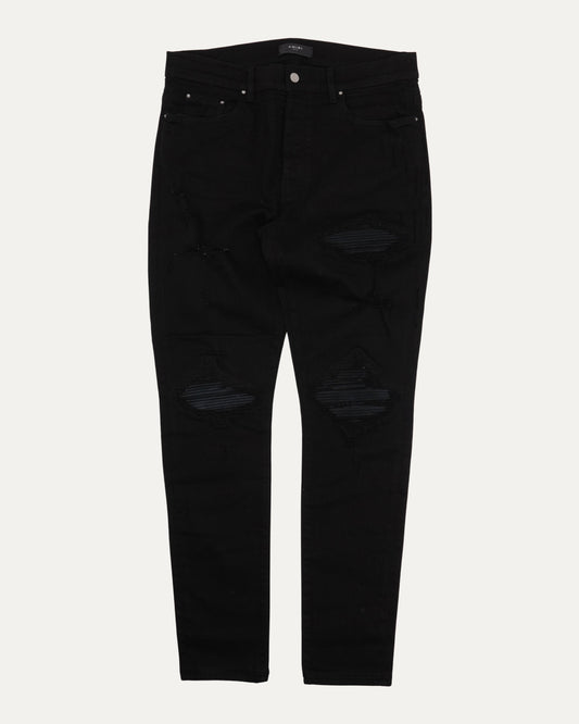 Repaired Distressed MX1 Jeans