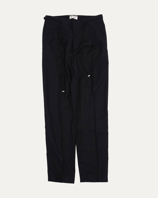 Belted Pleated Trousers