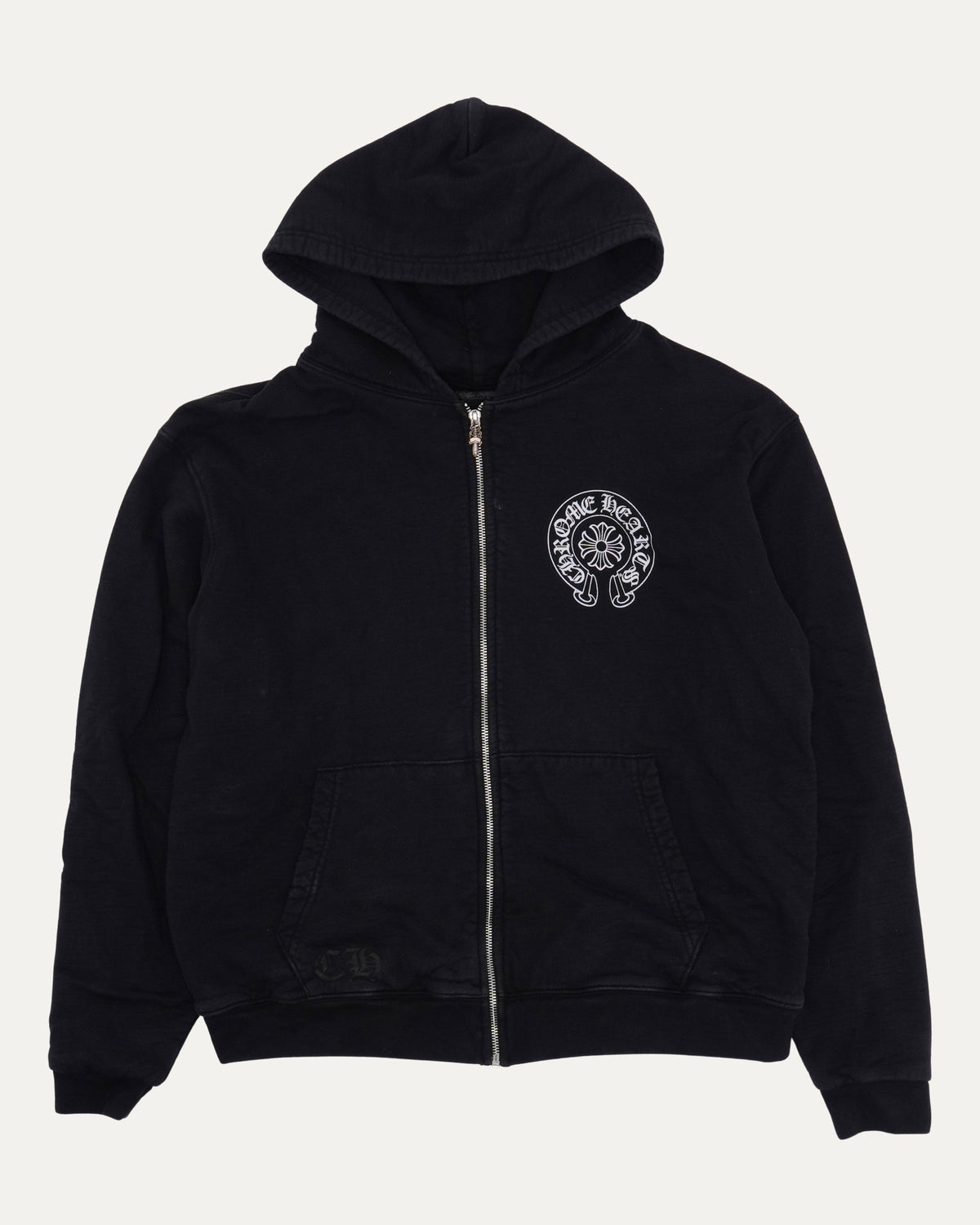 Thermal Lined Malibu Horseshoe Logo Zip Up Hoodie
