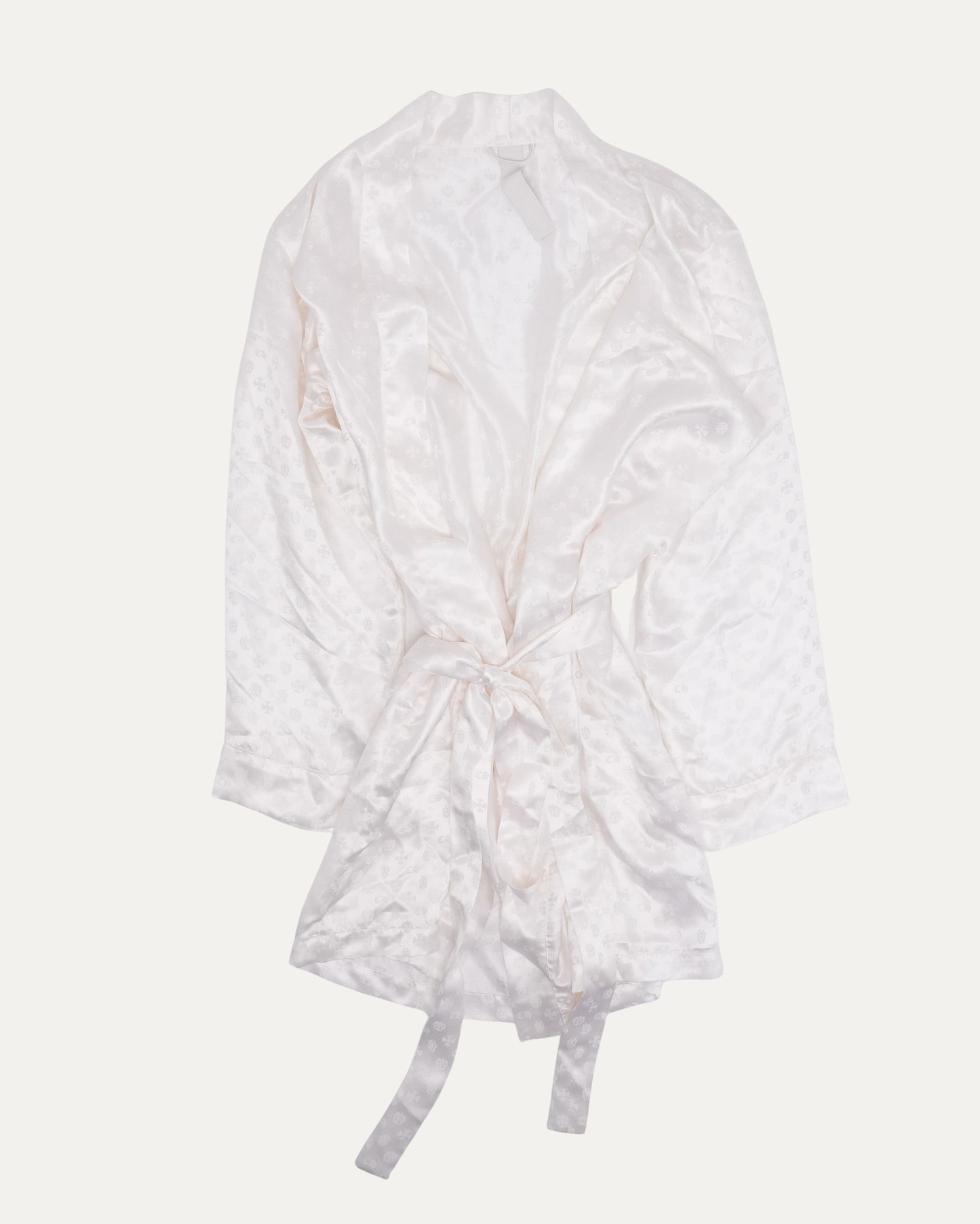 Silk Monogram Robe