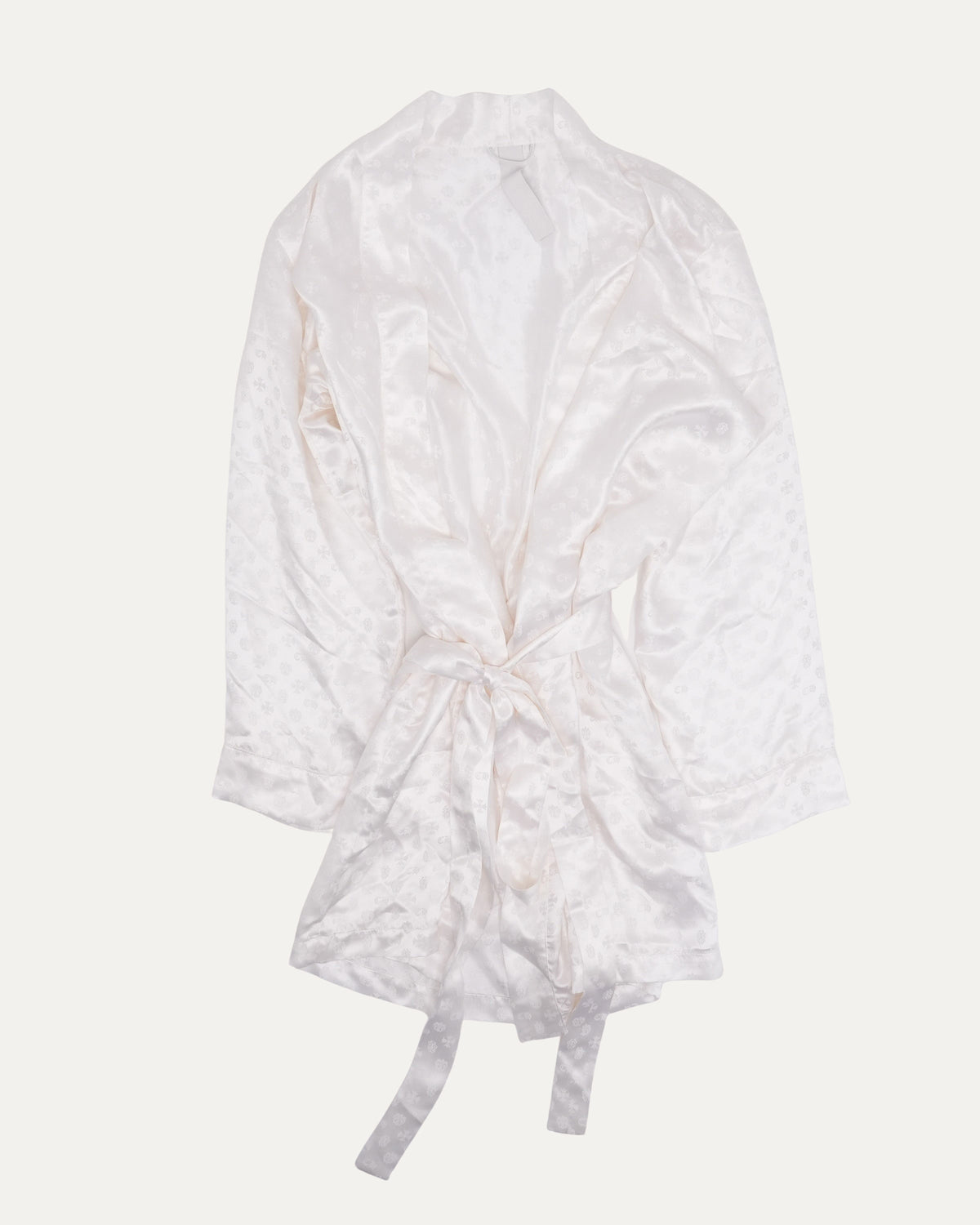Silk Monogram Robe