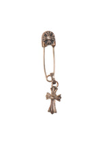 Safety Pin with Baby Fat Cross Pendant