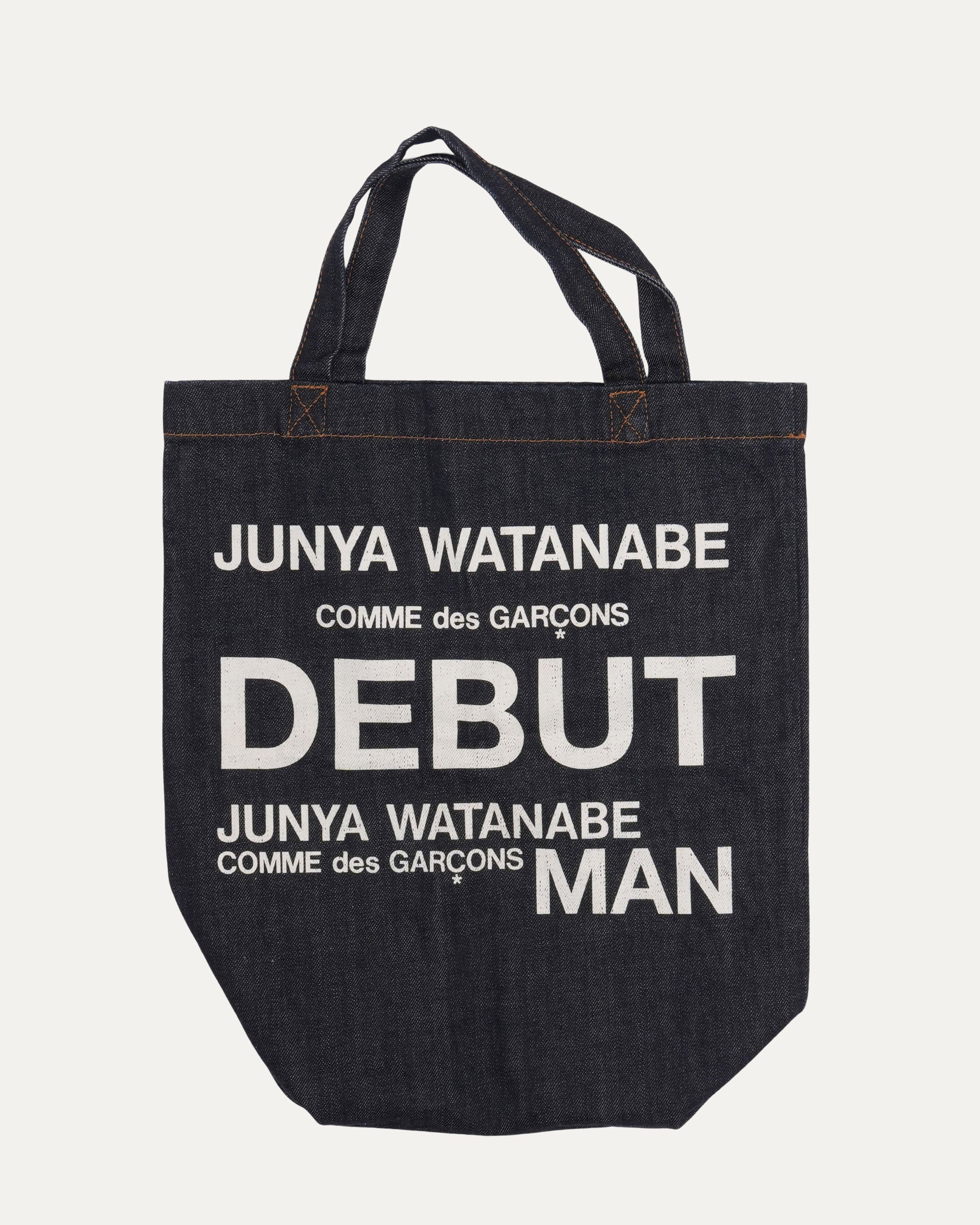Comme Des Garcons Junya Watanabe SS02 Debut Denim Tote Bag