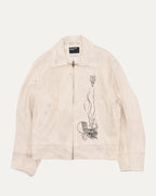 Arcane 17 Zip-Up Leather Jacket