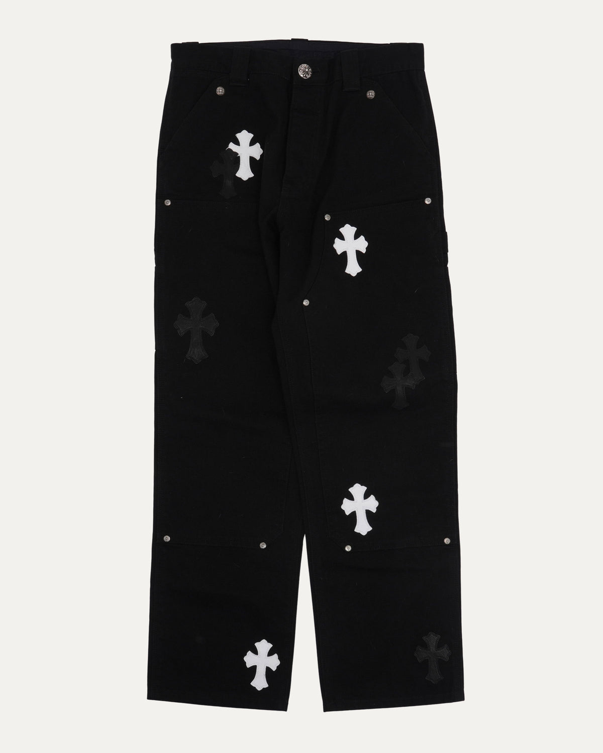Cross Patch Double Knee Carpenter Pants