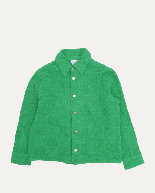 Jacquard Terry Cloth Shirt