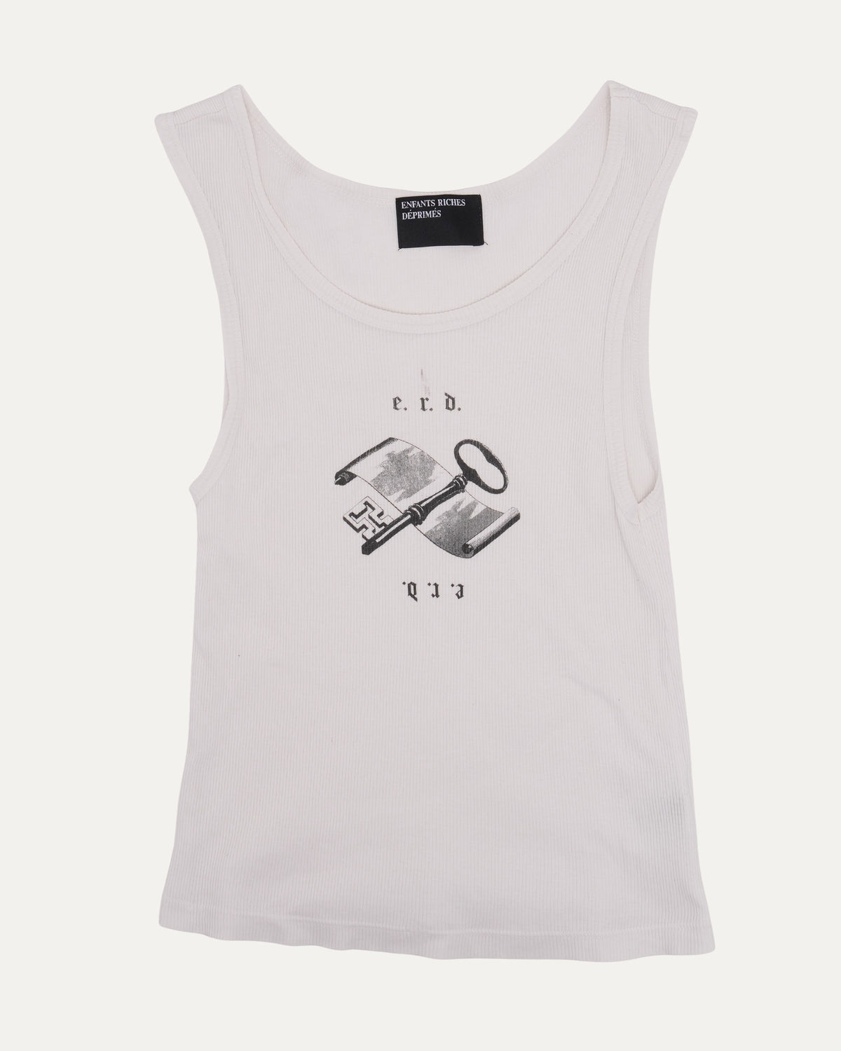 Academic Ribbed Tank Top