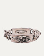 Heart Dagger Double ID Bracelet