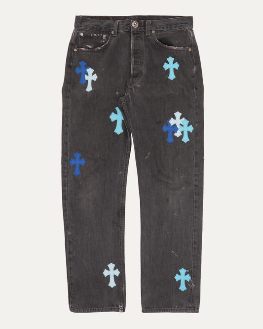 Levi's 501 Cross Patch Jeans