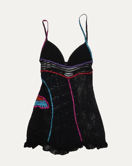 SS 2003 Butterfly Crochet Dress