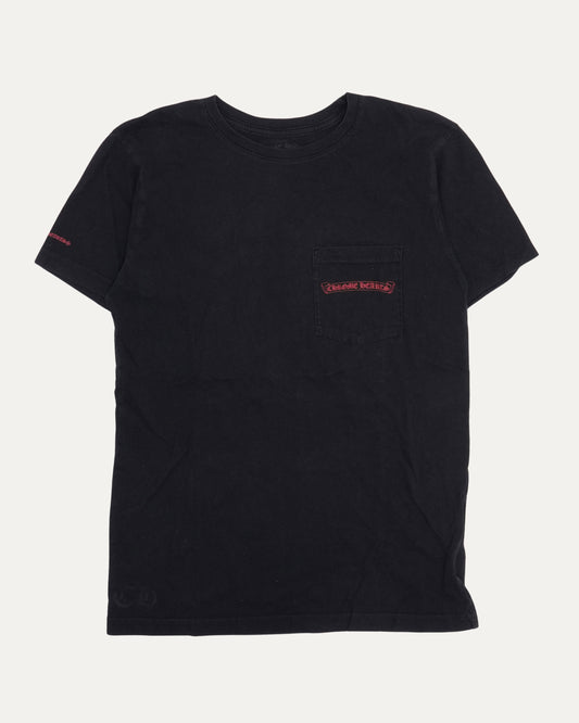 Tonal Horseshoe Logo Scroll Pocket T-Shirt