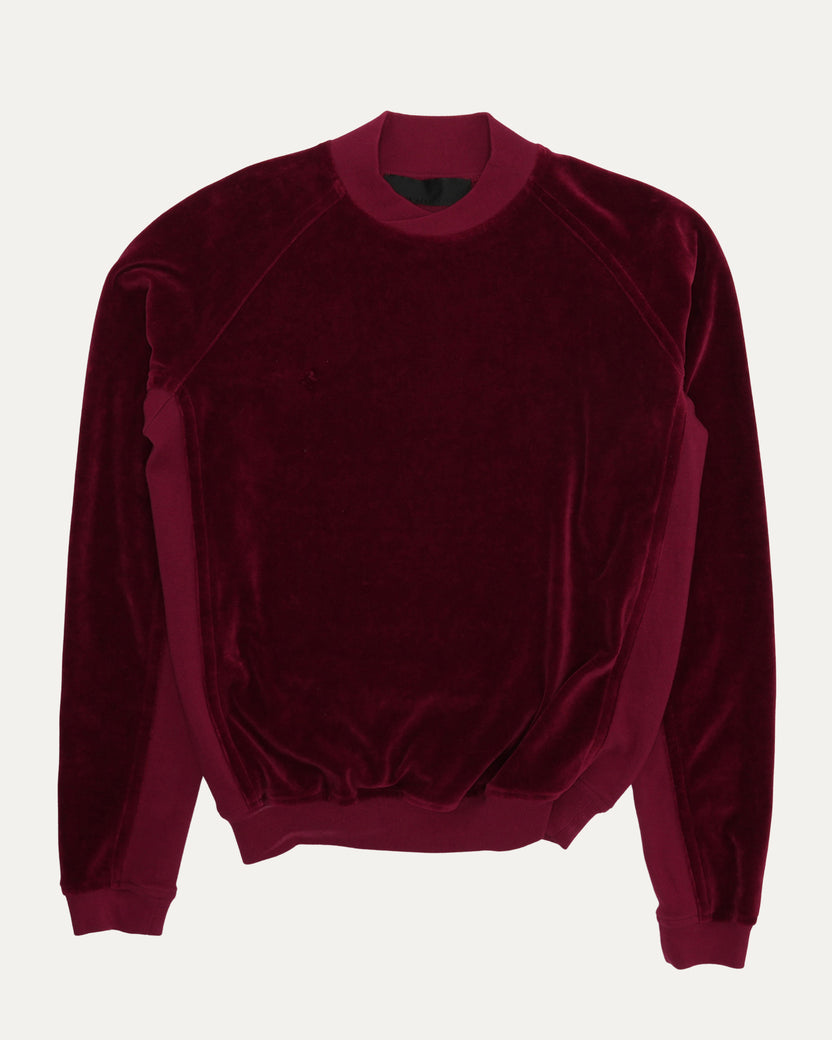 Velour Sweatshirt