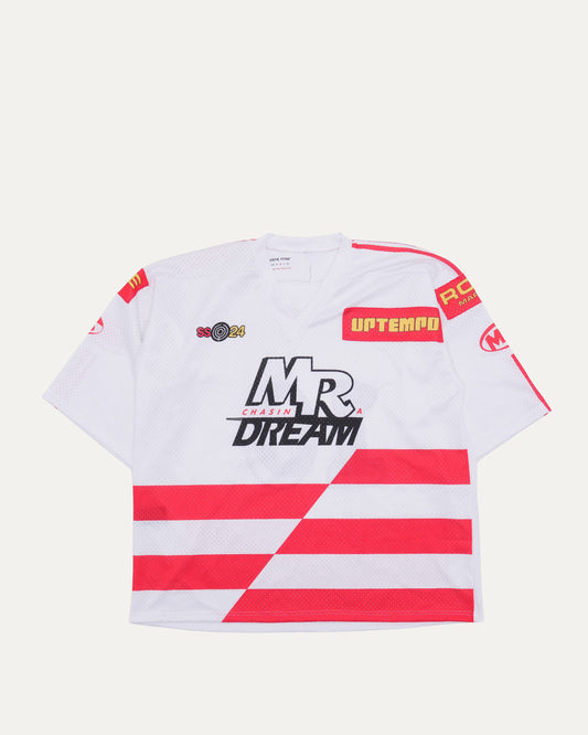 Oversized Mesh Football Jersey