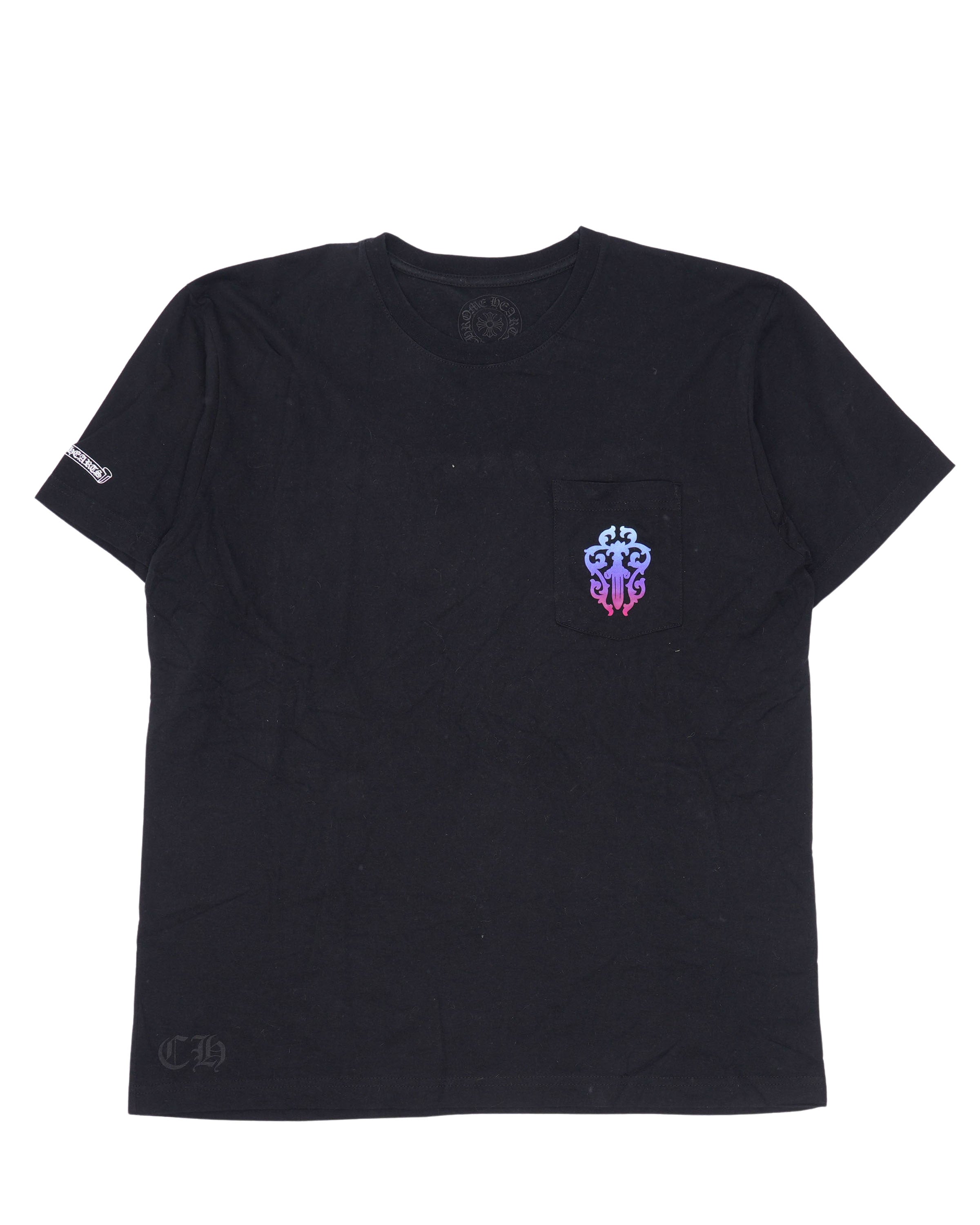 Gradient Dagger Logo T-Shirt