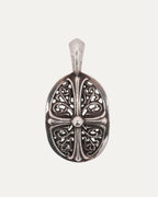 Oval Cross Pendant