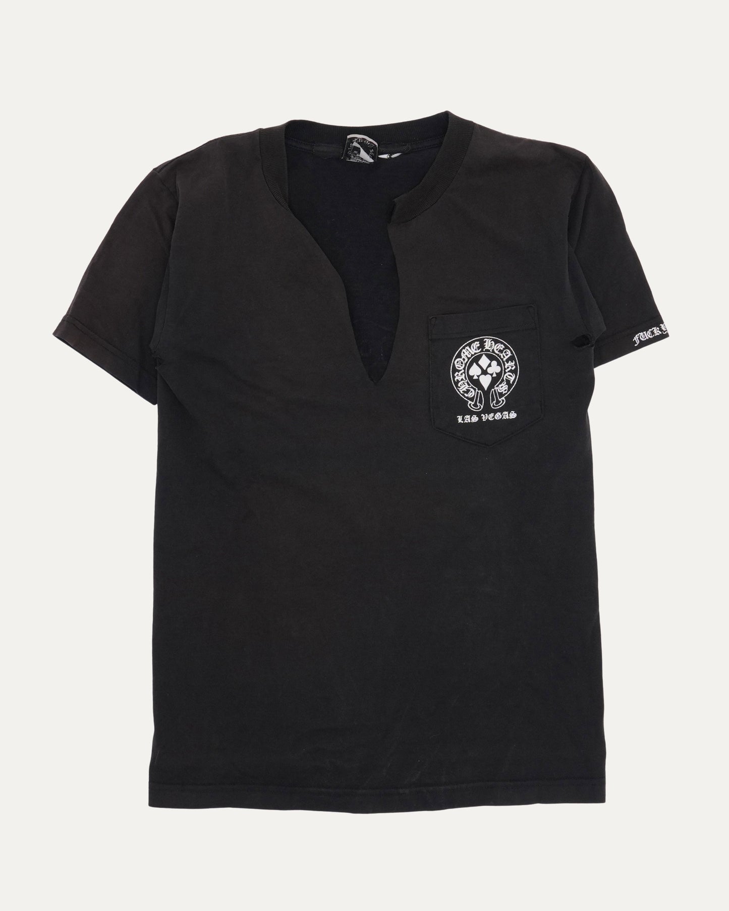 Vegas Sign Horseshoe Logo Pocket T-Shirt