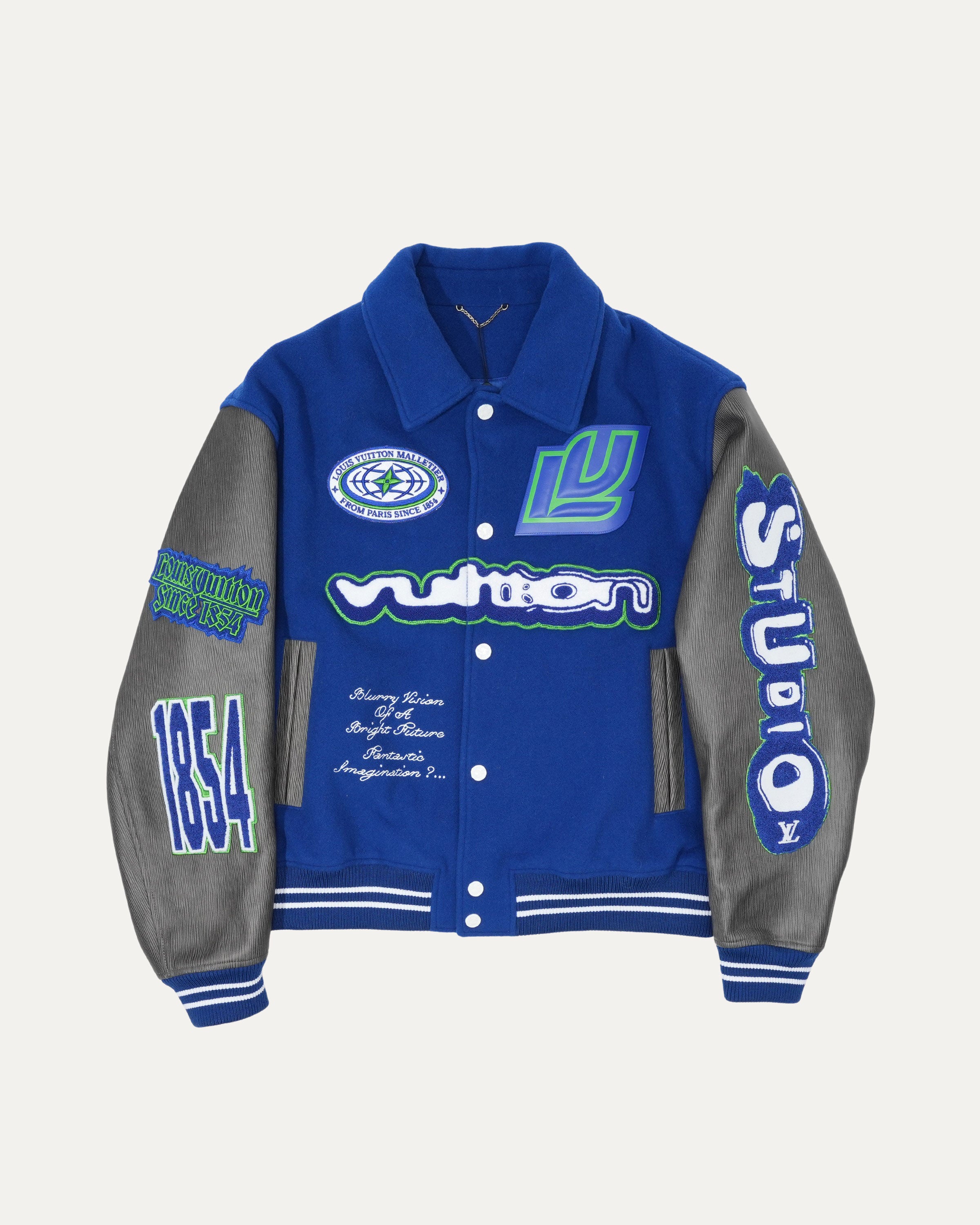 Embroidered Varsity Blouson