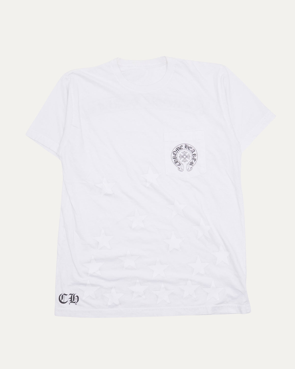 Tonal Star Horseshoe Logo Pocket T-Shirt