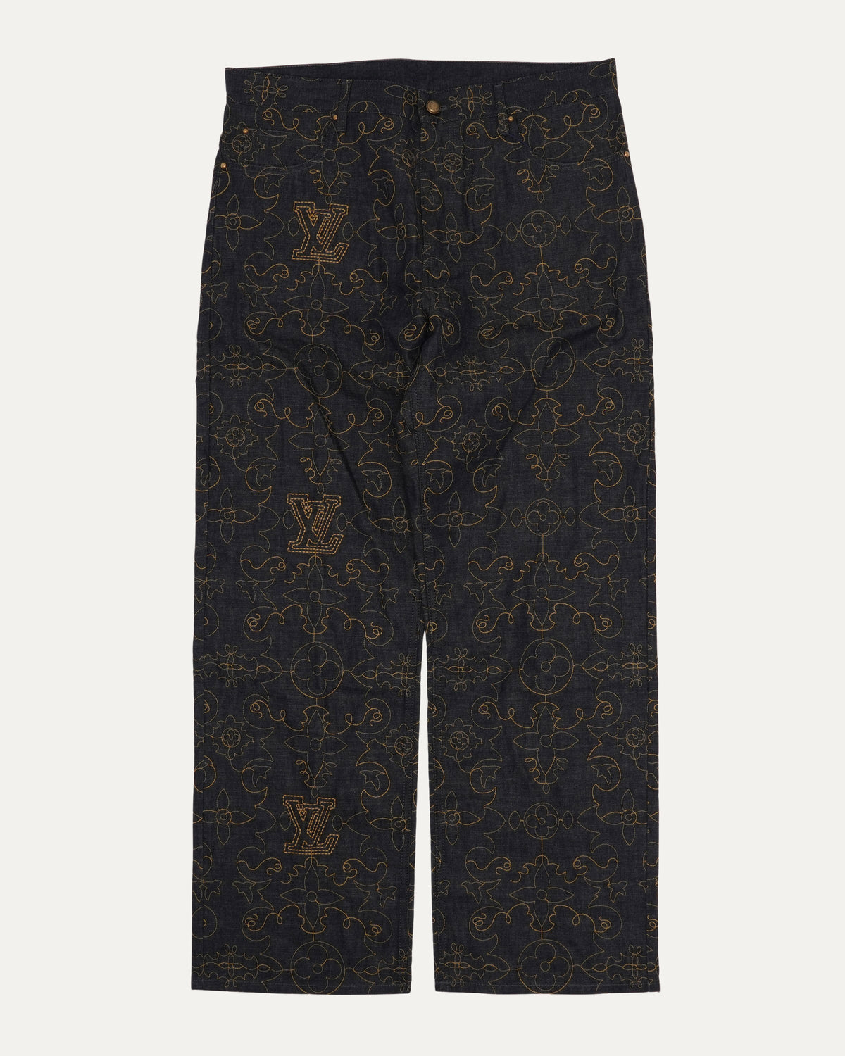 Embroidered Jeans