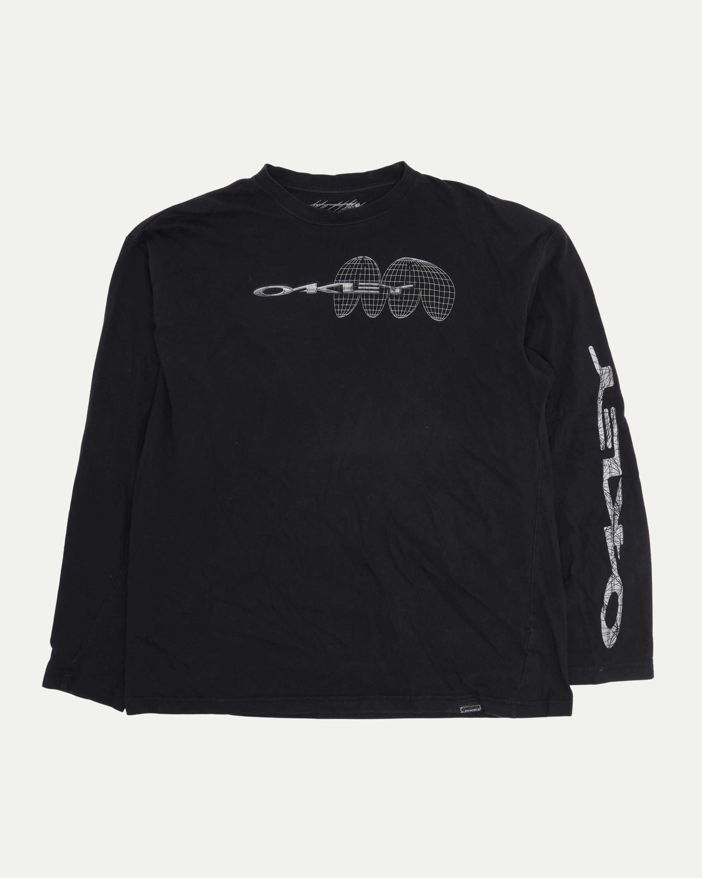 Vintage Oakley Logo Long Sleeve T-Shirt – Justin Reed