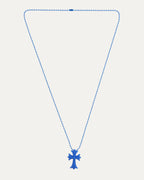 Silichrome Cross Necklace