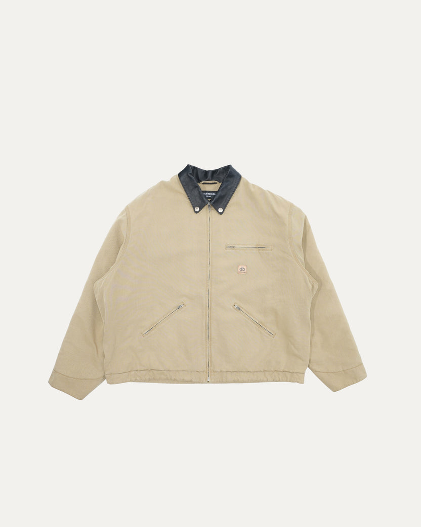 Canvas Zip Up Work Jacket