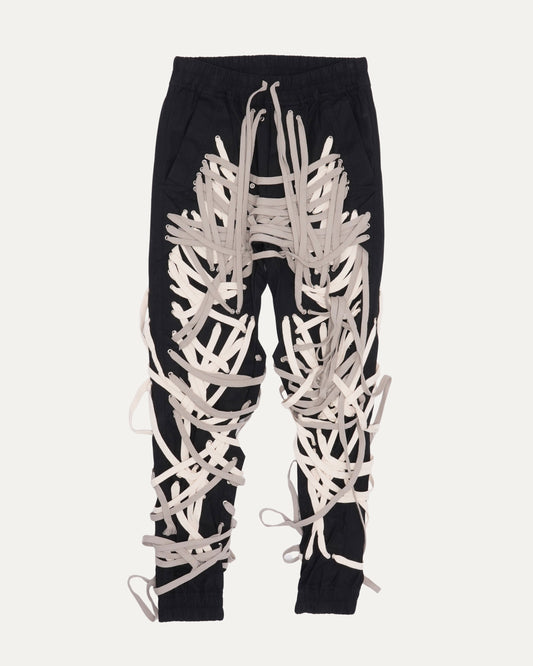 SS20 TECUATL Megalaced Cargo Jogger Pants