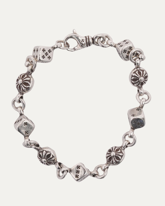 Dice and Plus Ball Bracelet