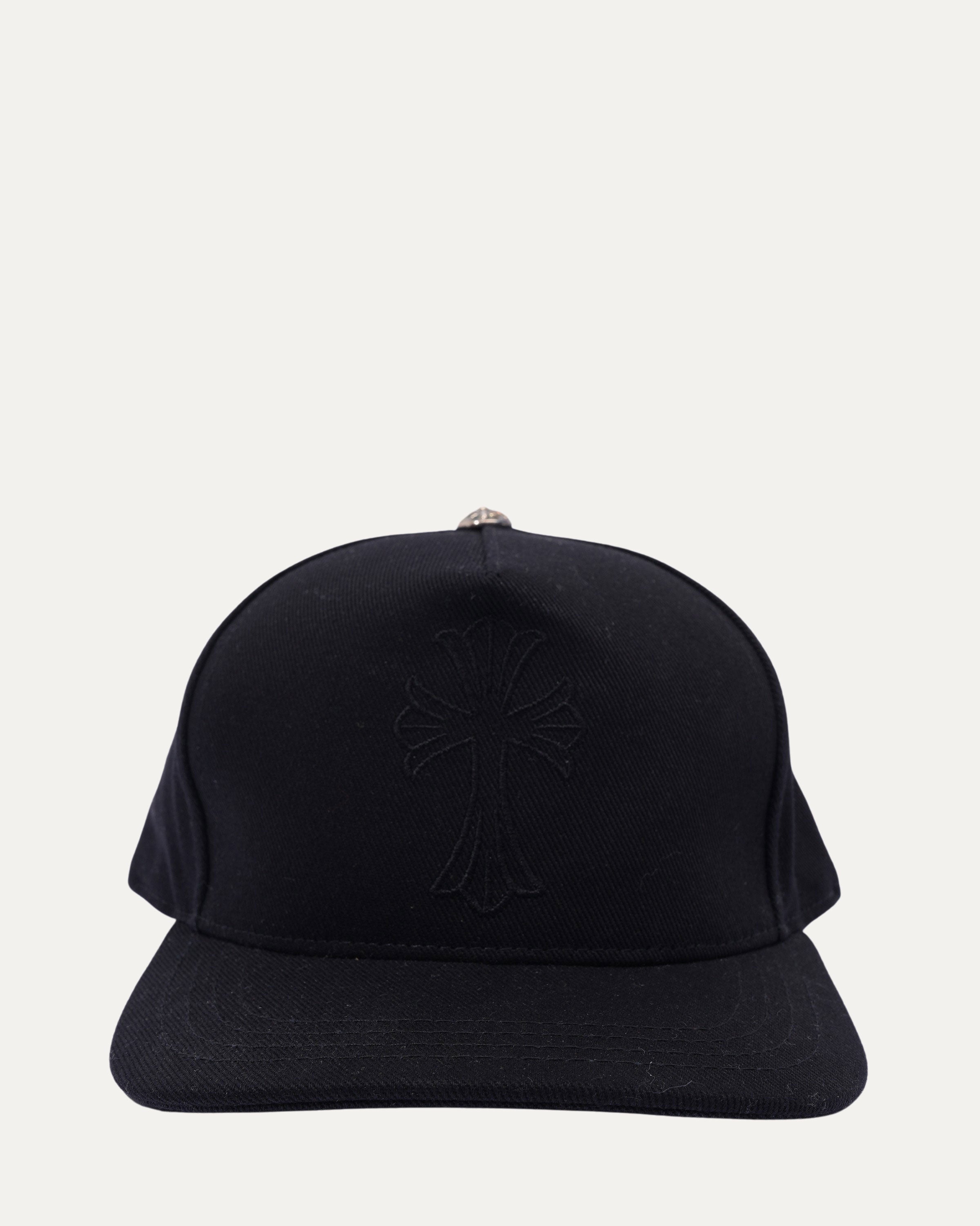 Tonal Embroidered Cross Hat