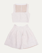 Lurex Jacquard Knit Set