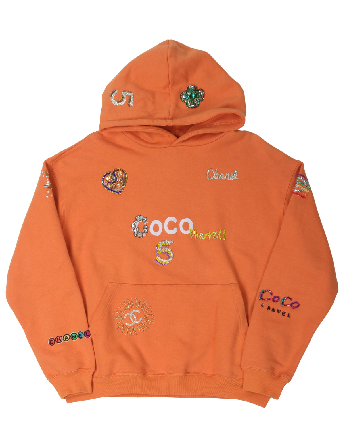 Pharrell Embroidered Logo Hoodie