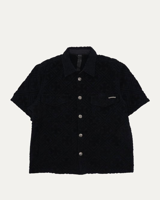 Terry Cloth Short Sleeve Shirt