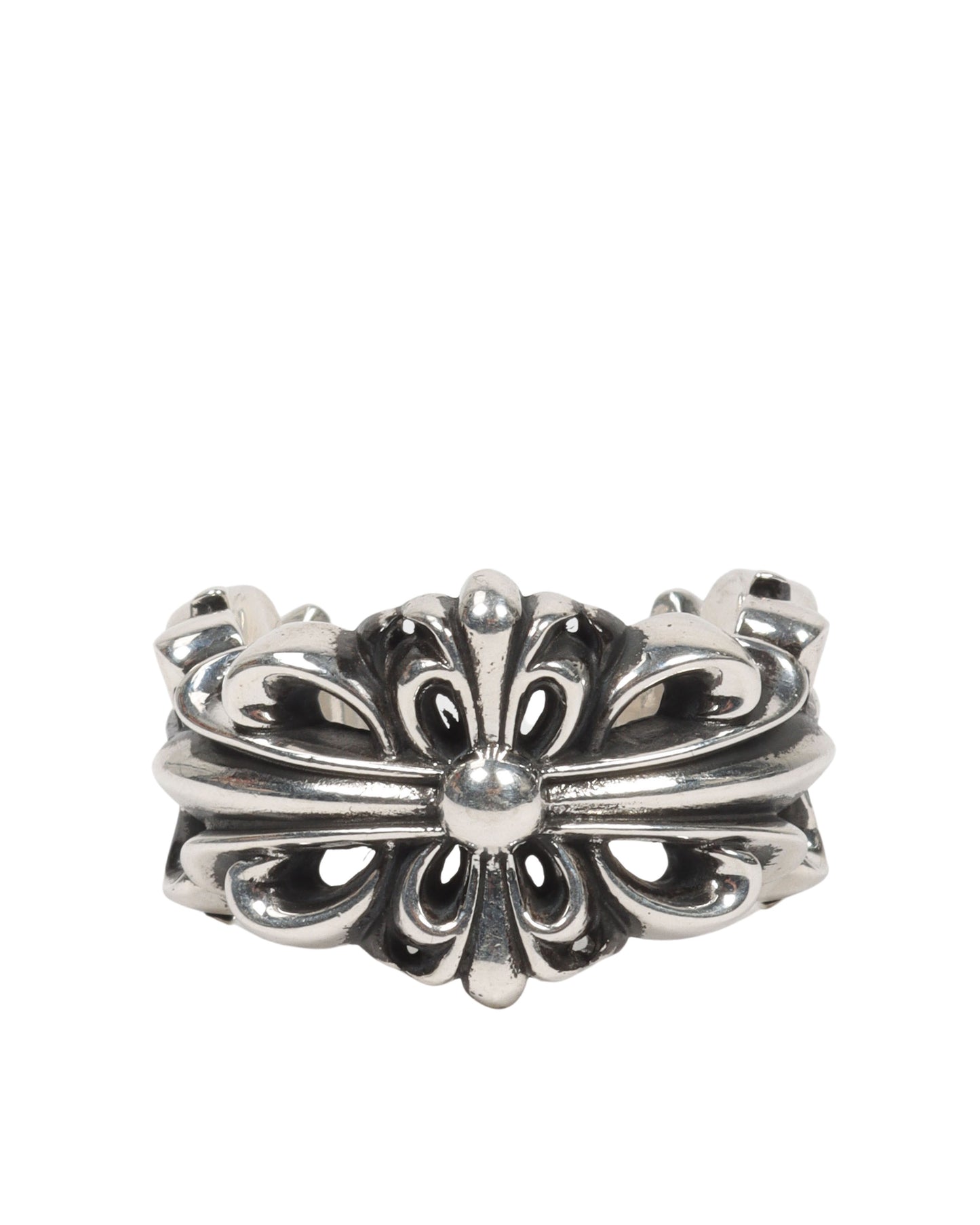 Double Fleur Open Ring