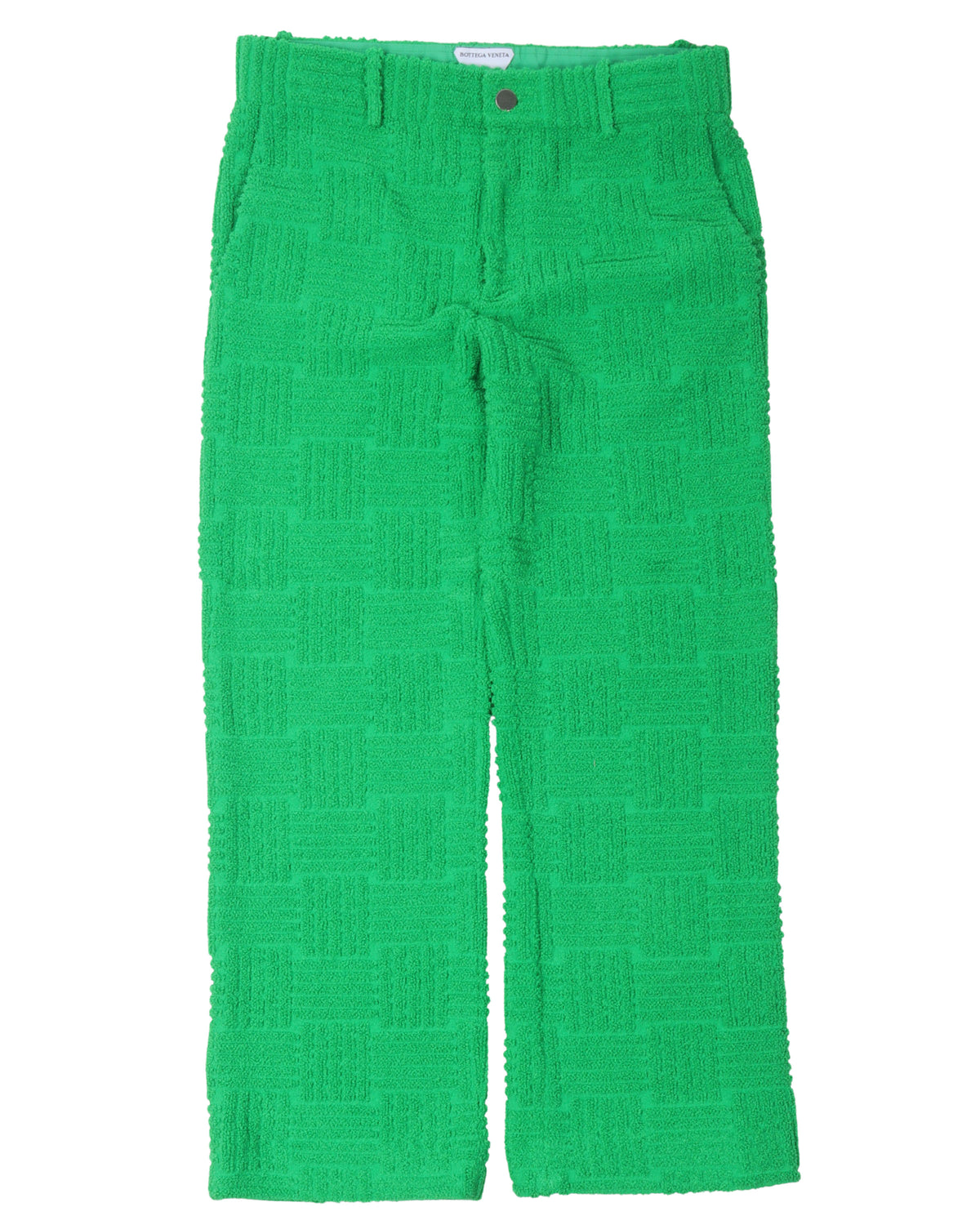 Jacquard Terry Cloth Pants