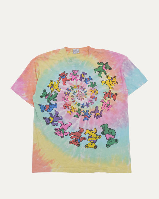Tie Dye Grateful Marching Bears T-Shirt