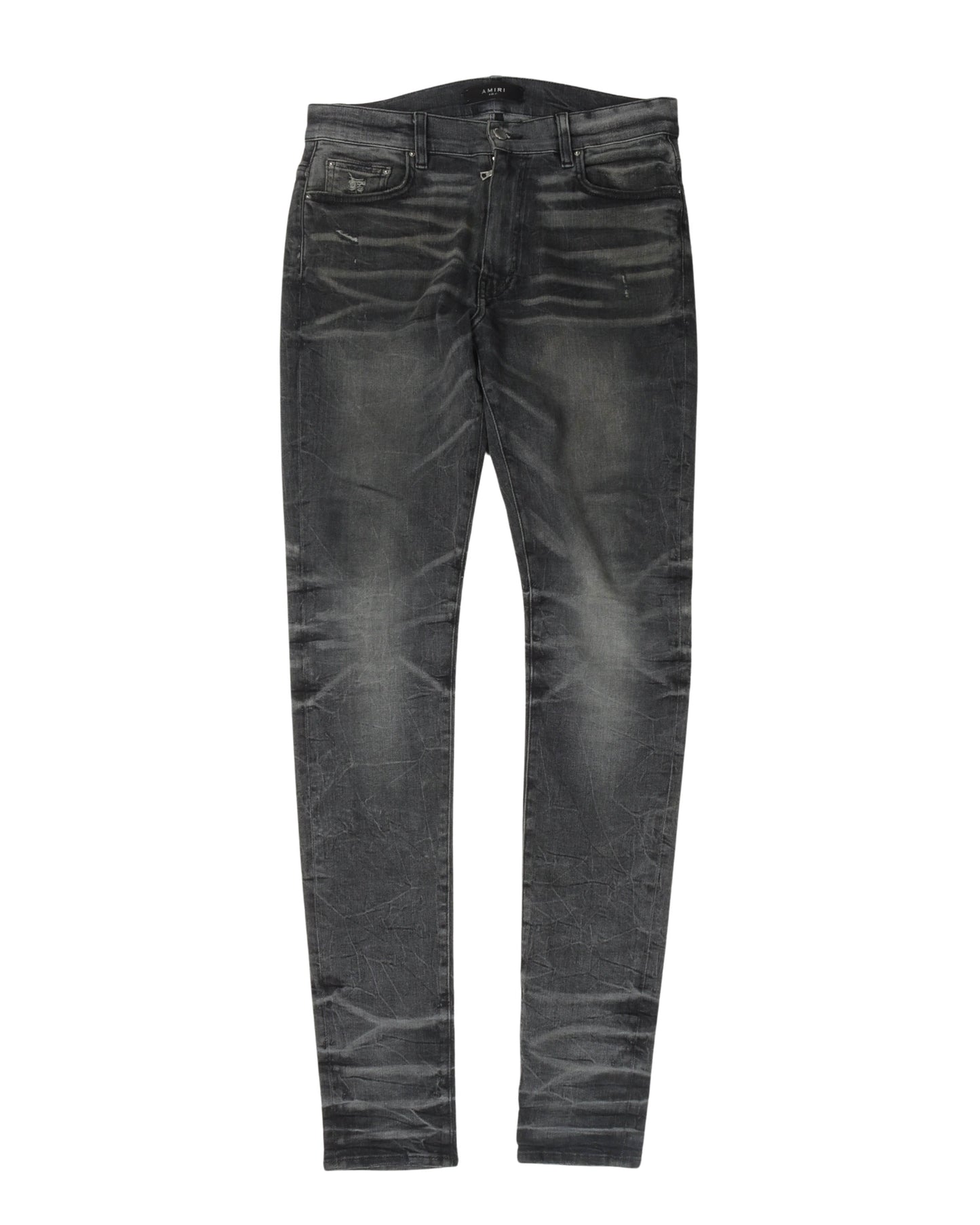 Faded Denim Jeans