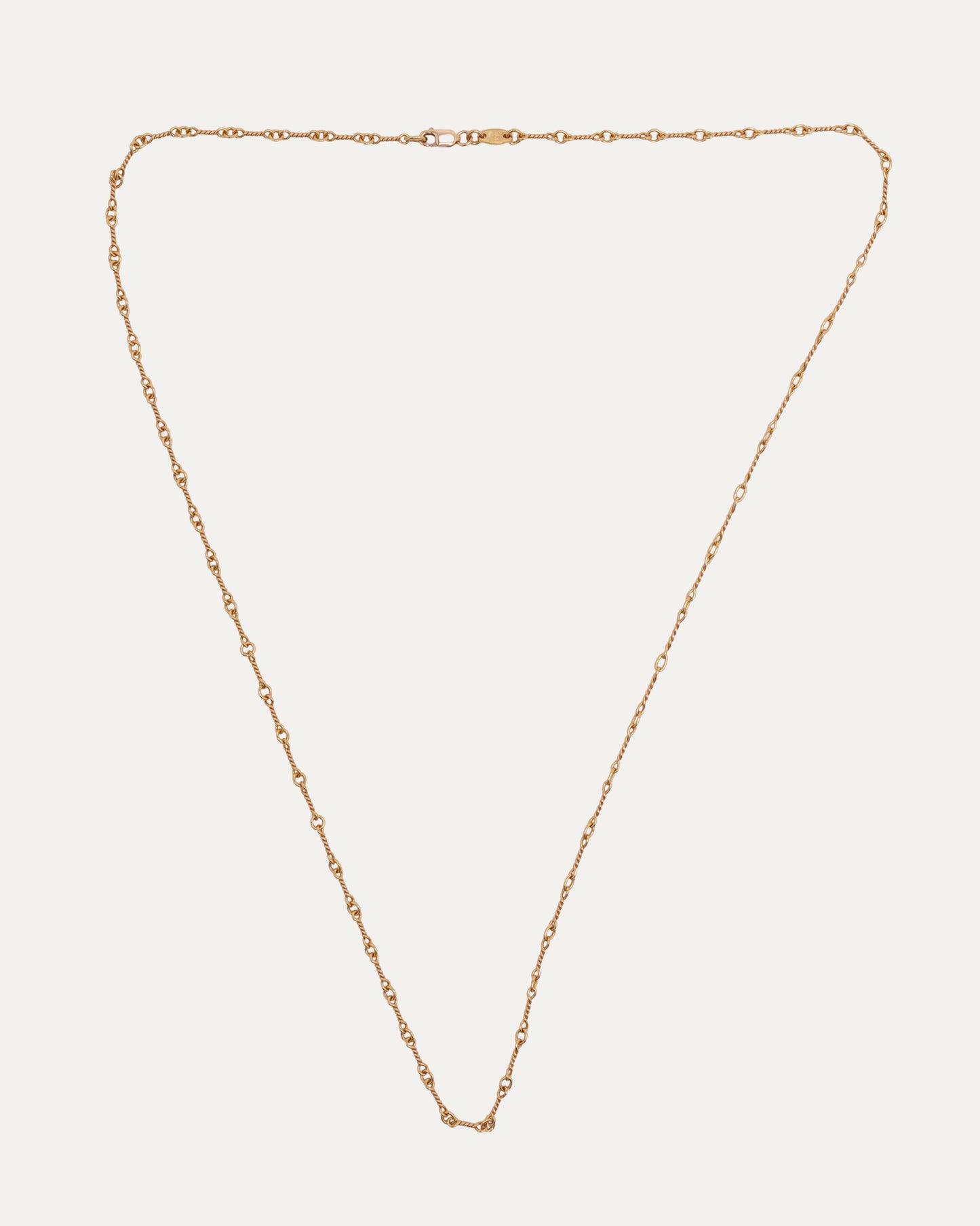 22k Gold Twist Chain