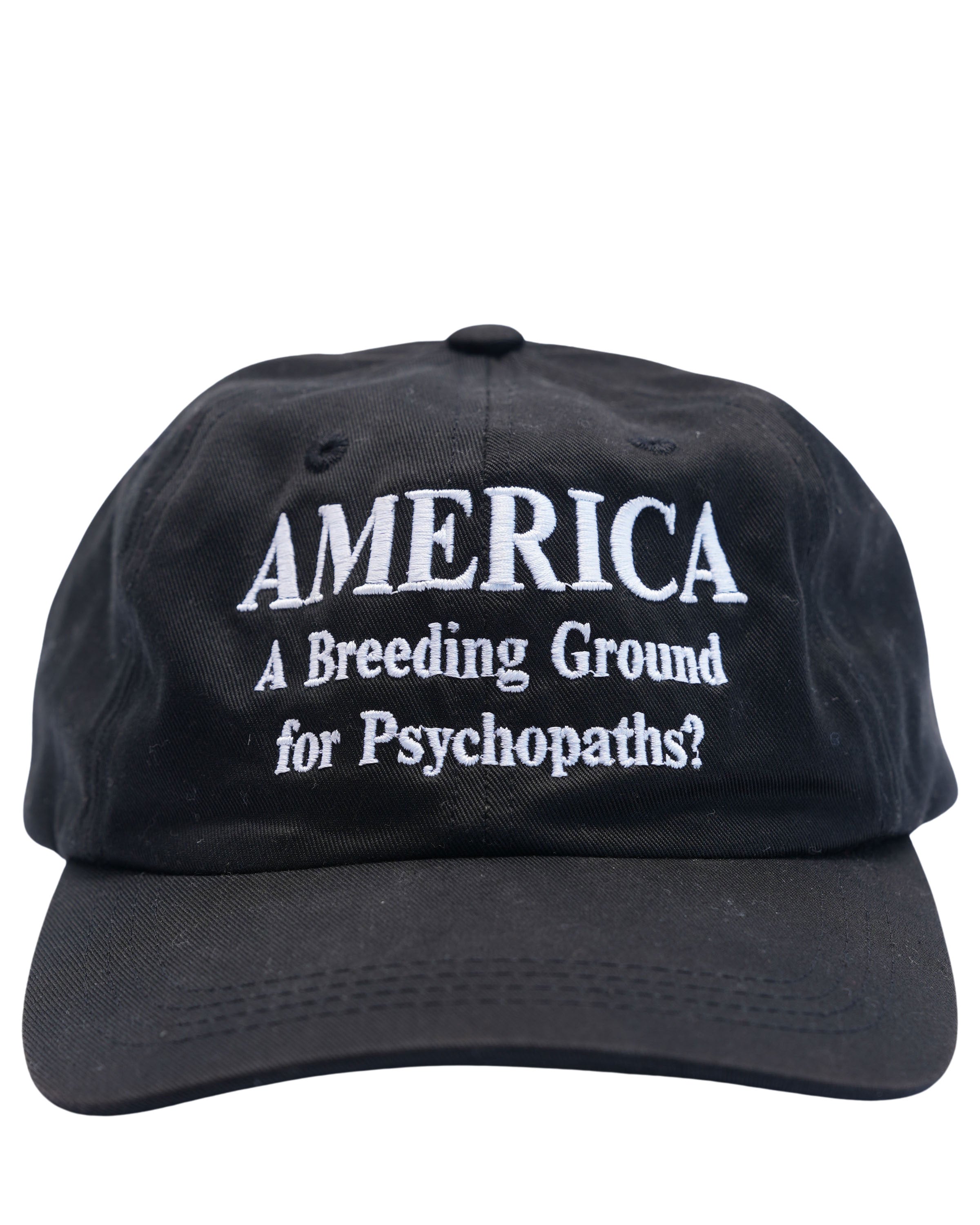 America Psychopaths Embroidered Hat