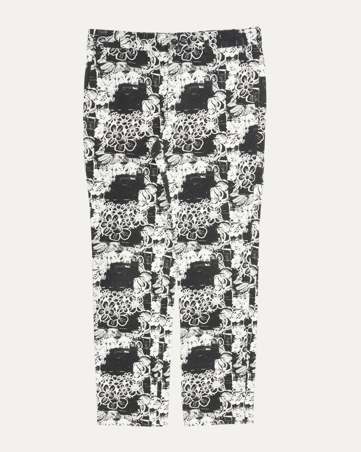 Homme Plus Floral Print Trousers