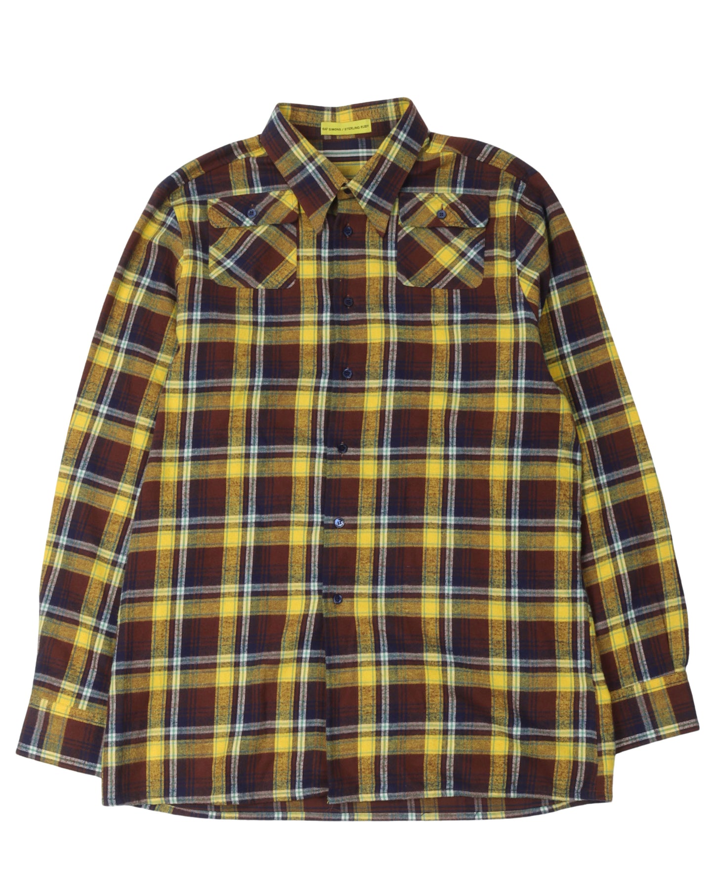 Sterling Ruby Cotton Flannel Shirt