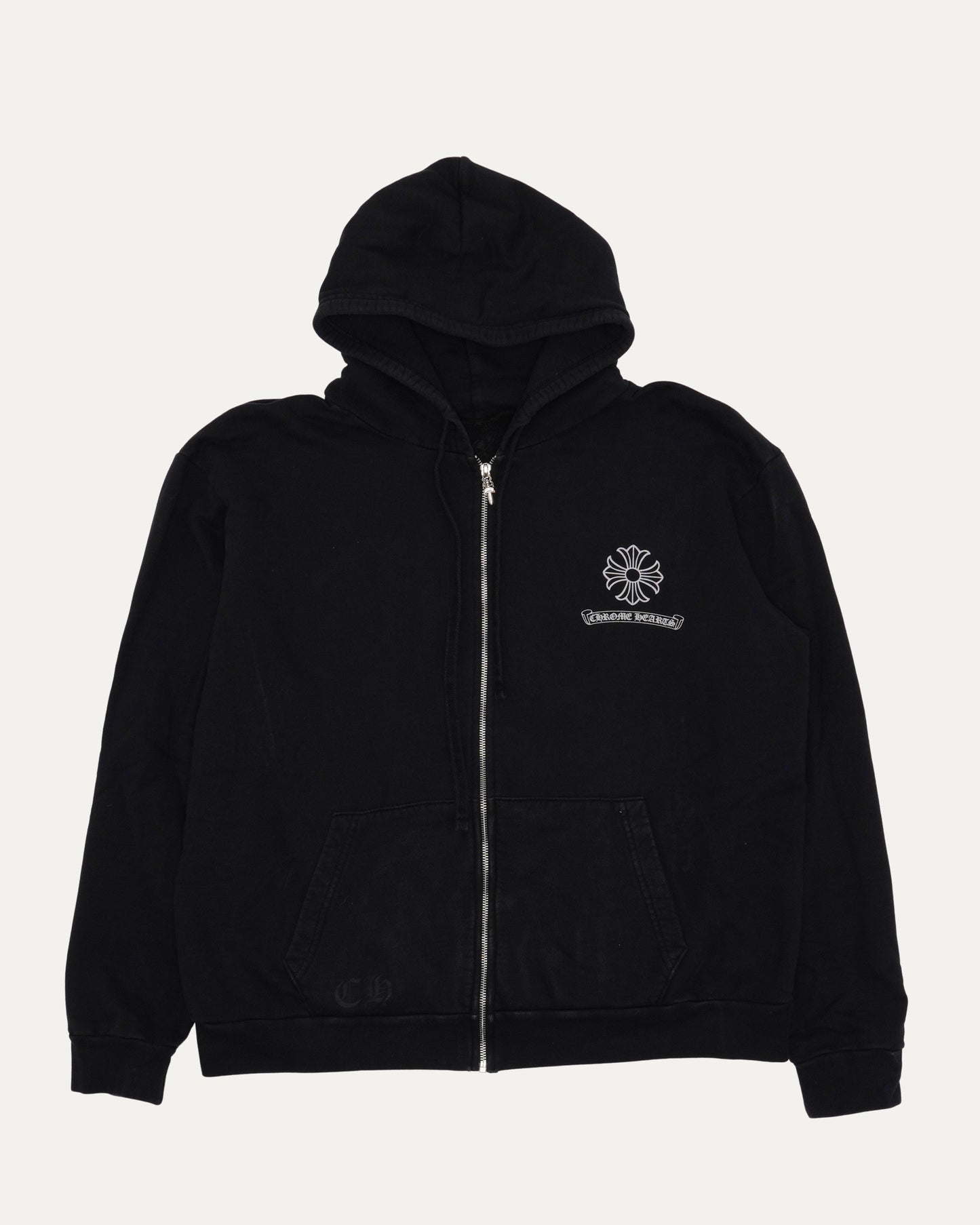 Plus Cross Malibu Zip Up Hoodie