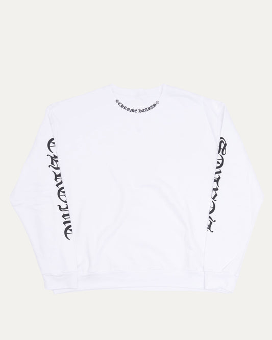 Neck Logo Crewneck Sweatshirt